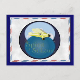 Spirit of St. Louis Postcard