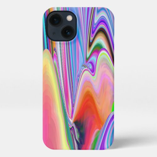 Spirit of Summer Breeze  Abstract 3D Rainbowart iPhone 13 Case