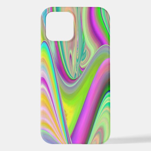 Spirit of Summer Breeze  Abstract 3D Rainbowart iPhone 12 Case