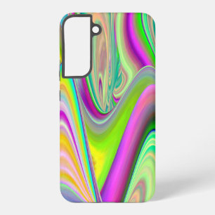 Spirit of Summer Breeze , Abstract 3D Rainbowart Samsung Galaxy S22+ Case