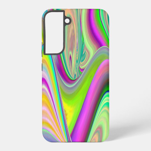 Spirit of Summer Breeze , Abstract 3D Rainbowart Samsung Galaxy Case (Back)