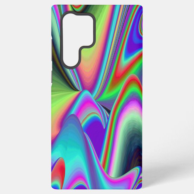 Spirit of Summer Breeze , Abstract 3D Rainbowart Samsung Galaxy Case (Back)
