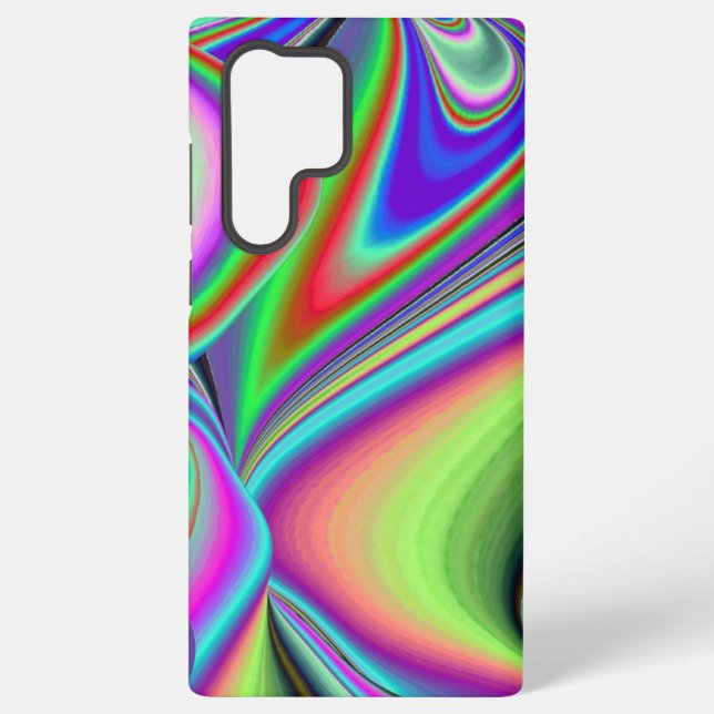 Spirit of Summer Breeze , Abstract 3D Rainbowart Samsung Galaxy Case (Back)