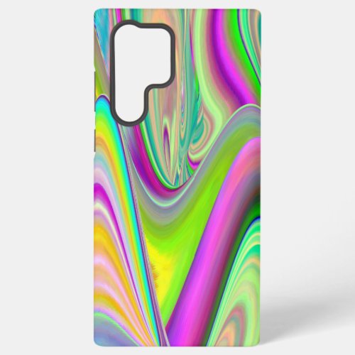 Spirit of Summer Breeze  Abstract 3D Rainbowart Samsung Galaxy S22 Ultra Case