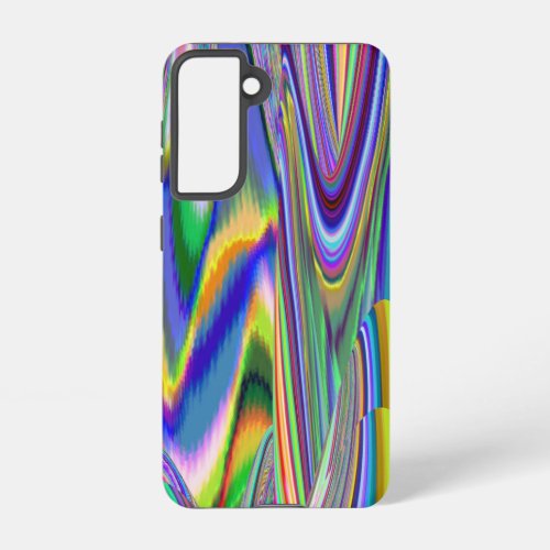 Spirit of Summer Breeze  Abstract 3D Rainbowart Samsung Galaxy S21 Case