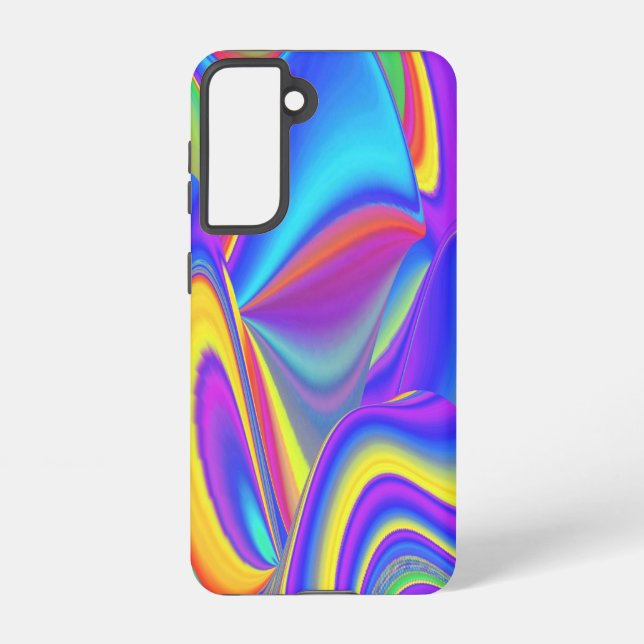 Spirit of Summer Breeze , Abstract 3D Rainbowart Samsung Galaxy Case (Back)