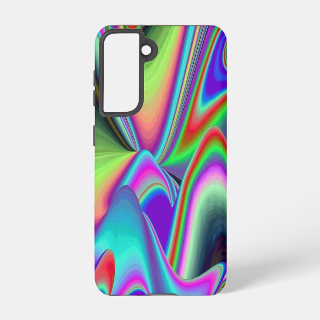 Spirit of Summer Breeze , Abstract 3D Rainbowart Samsung Galaxy Case (Back)