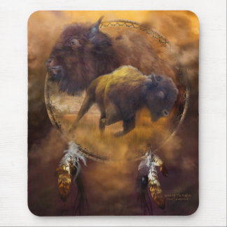 Spirit Of The Brown Buffalo Art Mousepad