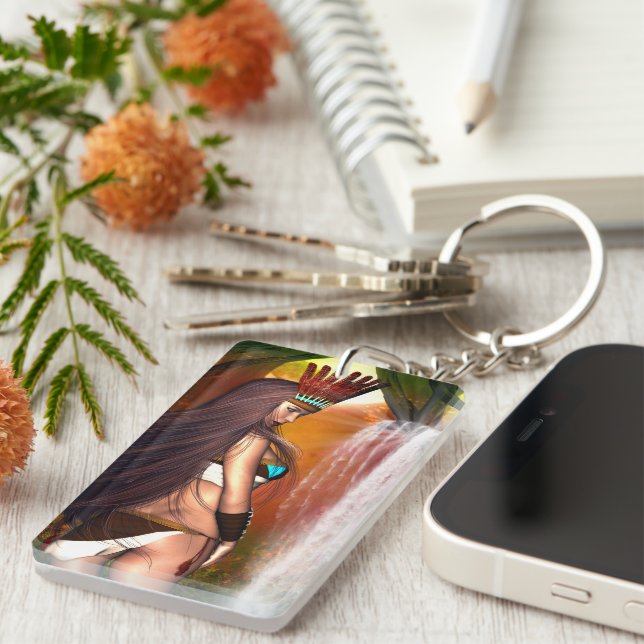 Spirit of the Falls Keychain (Front Right)