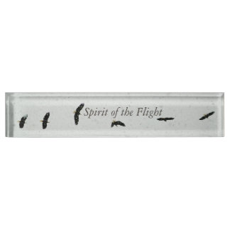 Spirit of the Flight Name Plate