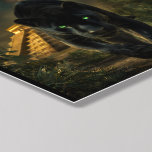 Spirit of the Jaguar and the Green Macaw Peel And Stick Photo Tile