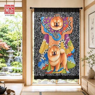 SPIRIT OF THE KIMONO • Chow Blackout Curtains