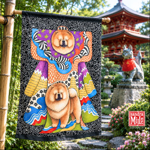 SPIRIT OF THE KIMONO • Chow House Flag