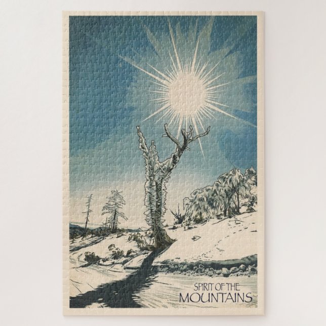 spirit of the mountains jigsaw puzzle (Vertical)