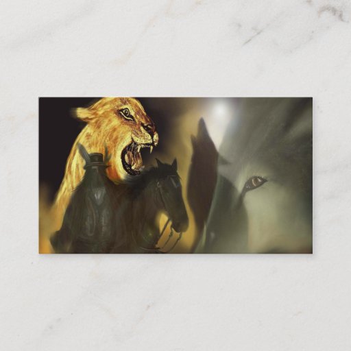 Customizable spirit of the native american business cards