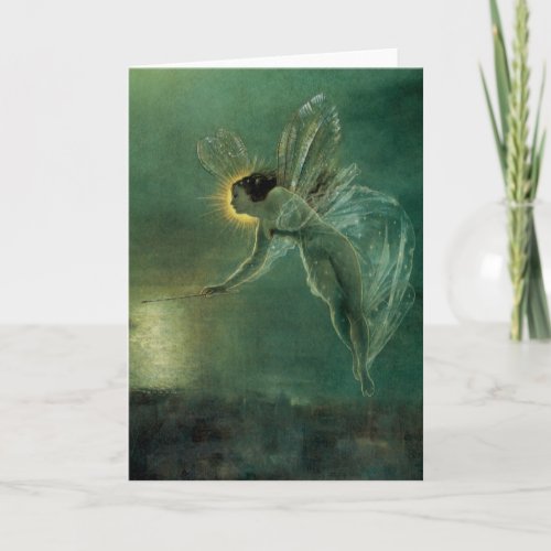 Spirit of the Night by Grimshaw Victorian Fairy Card