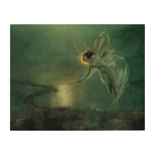 Spirit of the Night by Grimshaw, Victorian Fairy Wood Wall Decor