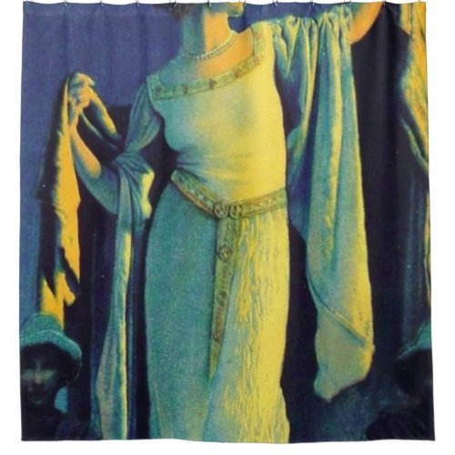 Spirit Of The Night _ Maxfield Parrish Shower Curtain