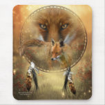 Spirit Of The Red Fox Art Mousepad