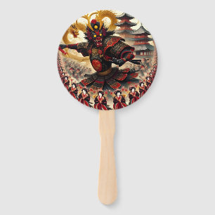 Spirit of the Samurai Hand Fan
