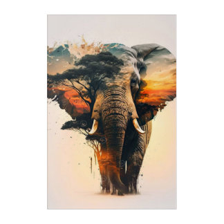 Spirit of the Savannah Acrylic Print