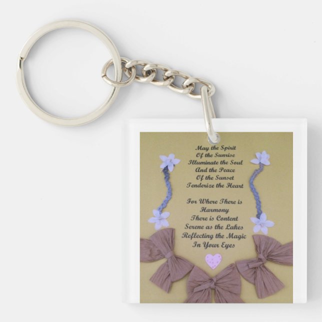 Spirit of the Sunrise Keychain (Front)