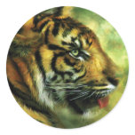 Spirit Of The Tiger Art Sticker