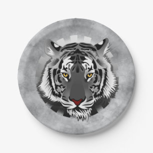 Spirit of the Tiger Paper Plates