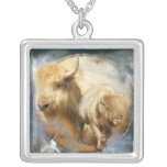 Spirit Of The White Buffalo Wearable Art Necklace