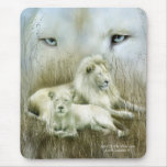 Spirit Of The White Lions Mousepad