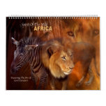 Spirit Of The Wild - Africa Art Calendar