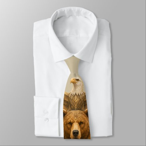 Spirit of the Wild – Totem Pole Art Neck Tie
