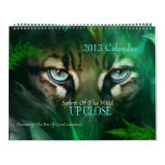 Spirit Of The Wild - Up Close Art Calendar 2013