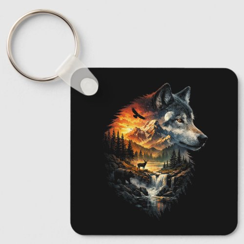 Spirit of the Wilderness Keychain