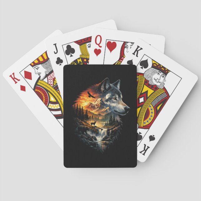Spirit of the Wilderness Poker Cards (Back)