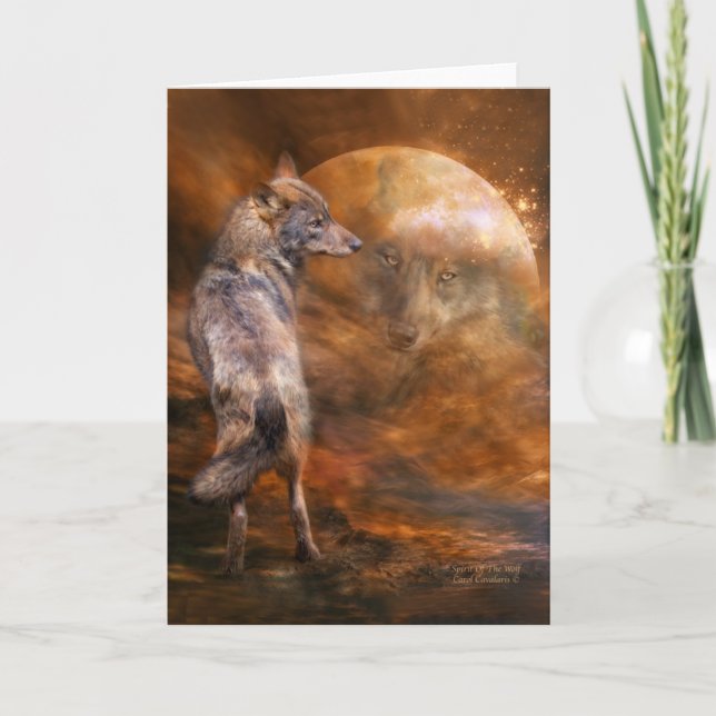 Spirit Of The Wolf ArtCard Card (Front)