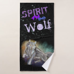Spirit of the Wolf Bath Towel Set