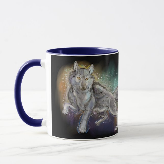 Spirit of the Wolf Mug (Left)