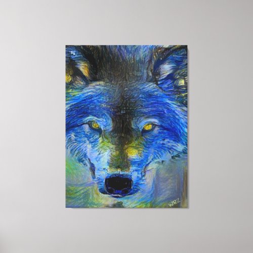 Spirit of the Wolf Oil Print