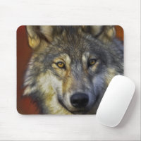 Spirit of the Wolf - Therian wolf photo gifts Mouse Pad