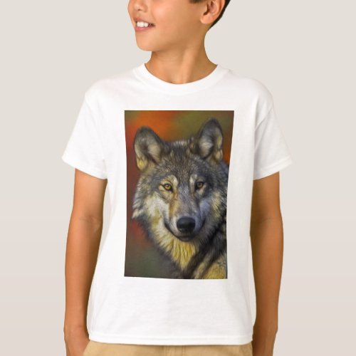 Spirit of the Wolf _ Therian wolf photo gifts T_Shirt