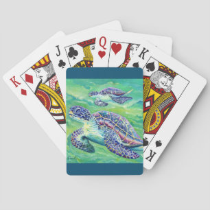 Spirit of Turtle Poker Cards