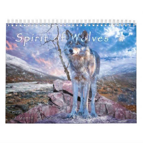 SPIRIT OF WOLVES 1 CALENDAR