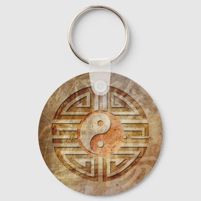 Spirit Of Yin & Yang Keychain (Front)