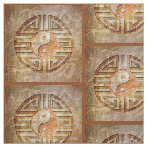 Spirit Of Yin & Yang - Yantra Batik + your ideas Fabric