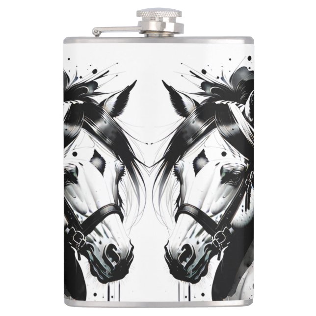 Spirit Pony 10 Flask (Front)