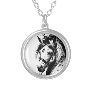 Spirit Pony 10 Silver Plated Necklace