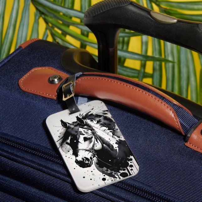 Spirit Pony 11 Luggage Tag (Front Insitu 1)