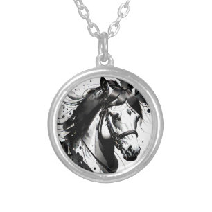 Spirit Pony 9 Silver Plated Necklace
