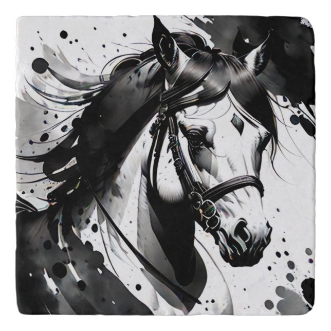 Spirit Pony 9 Trivet (Front)